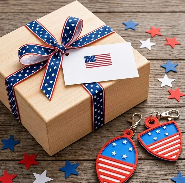 4th of July Shield and Ornament Keychains — Фото 13 из 16