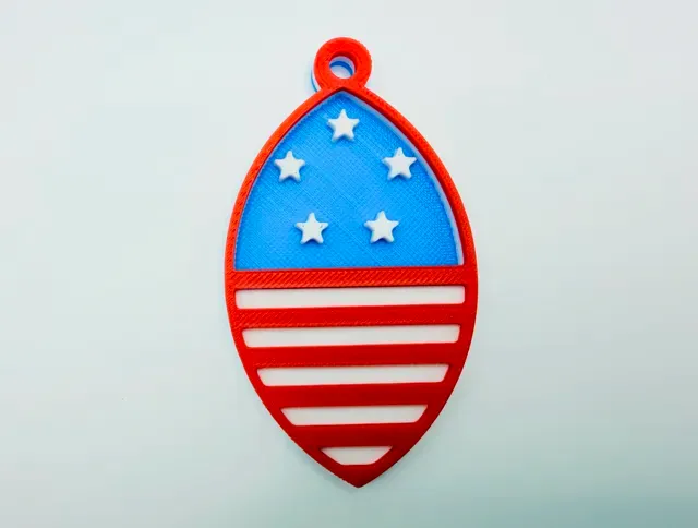 4th of July Shield and Ornament Keychains — Фото 4 из 16