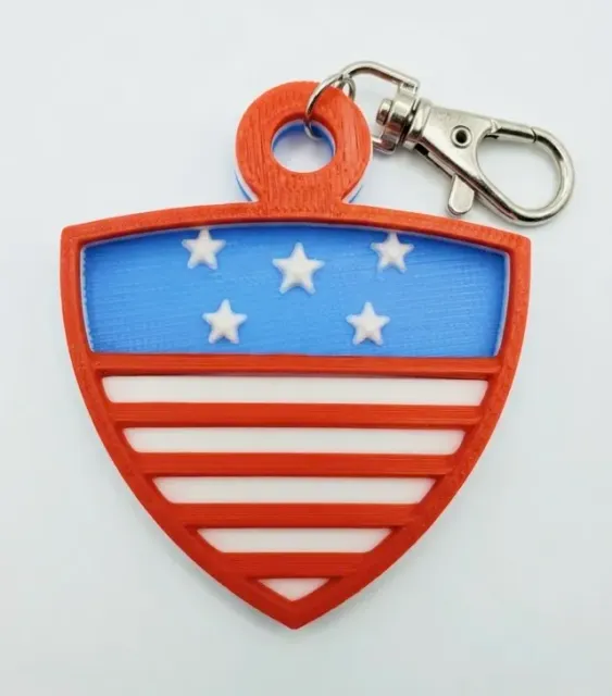 4th of July Shield and Ornament Keychains — Фото 11 из 16