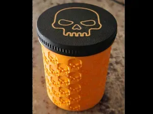 Skull Stash - Halloween Inspired Skull Jar NOAMS
