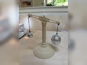 Disco Ball Balance Scale