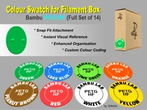 Filament Box Swatch - Bambu PETG HF
