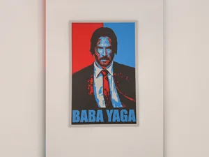 Baba Yaga John Wick Poster