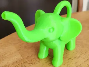 Mini Elephant Watering Can - Adorable Garden Print
