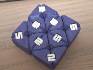 Halved Cube Puzzle