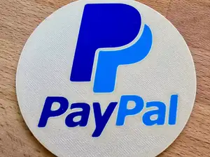 PayPal Coaster with embedded NFC-Tag