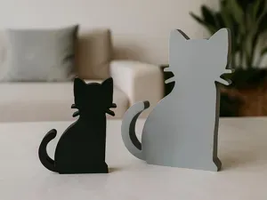 Katzen-Dekor