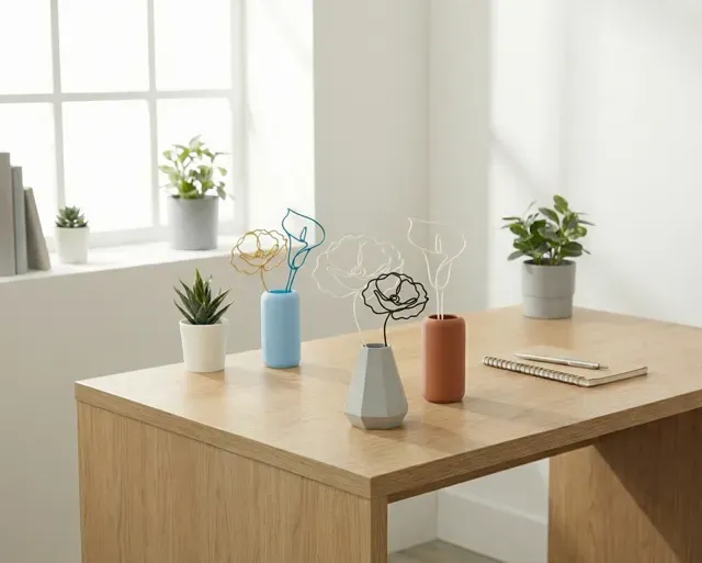 Poppy & Lily - Modern Vase Decor — Image 2 of 4