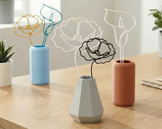 Poppy & Lily - Modern Vase Decor — Image 3 of 4