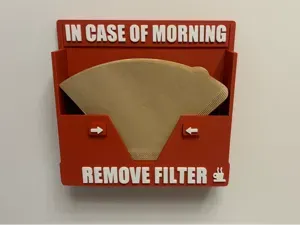 Wall-Mounted Coffee Filter Holder 1x4 102 (No AMS)