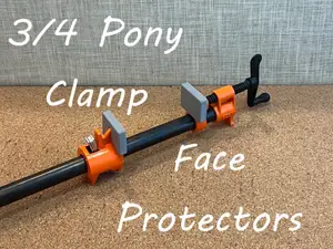 3/4 in Pony Bar Clamp Face Protectors