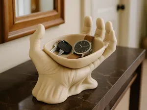 Hand Tray - Sculptural Catch-all Bowl