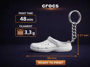 Schlüsselanhänger Crocs