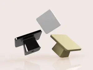 Modern Square Cabinet Knob – Minimalist Furniture