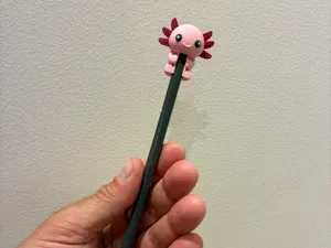 Axolotl Pencil topper (NO AMS)