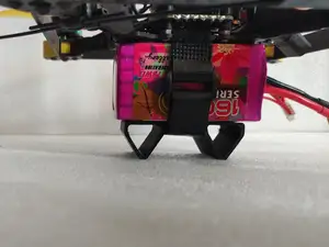 FPV drone battery protector / legs