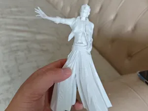 死神人物角色手办 动漫 分件 好打 胶水拼装 可上色坚固可放大道具家居摆件模型儿童