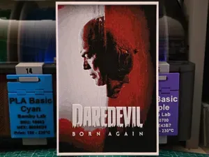 Daredevil: Born Again Poster - Hueforge Art