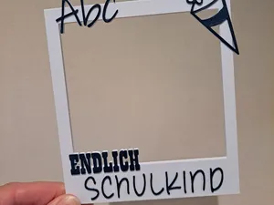 Rahmen endlich Schulkind