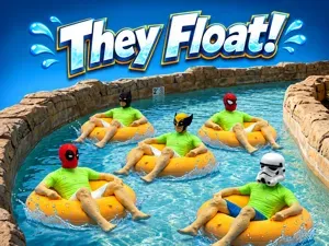 Lazy River Legends - Floating Figurine Collection!