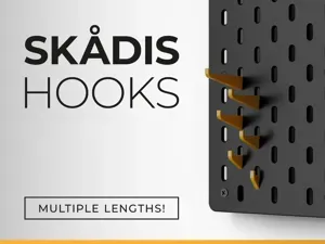 IKEA Skadis Minimalist Hooks