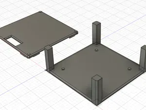 HP USB-C G5 Dock Holder under desk cable