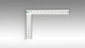 SIMPLE RIGHT ANGLE METRIC 160mm x 230mm