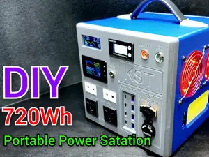 DIY Portable Power Station 720Wh - LiFePO4 battery