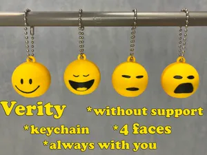 VERITY keychain always with you, small and light