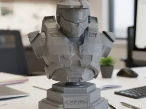 Halo Master Chief Bust
