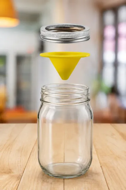 Mason Jar Fruit Fly Trap - Only 8g of Filament — Image 4 of 4