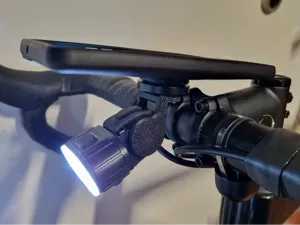 Universal Fahrrad Lampen Halter unter SP Connect