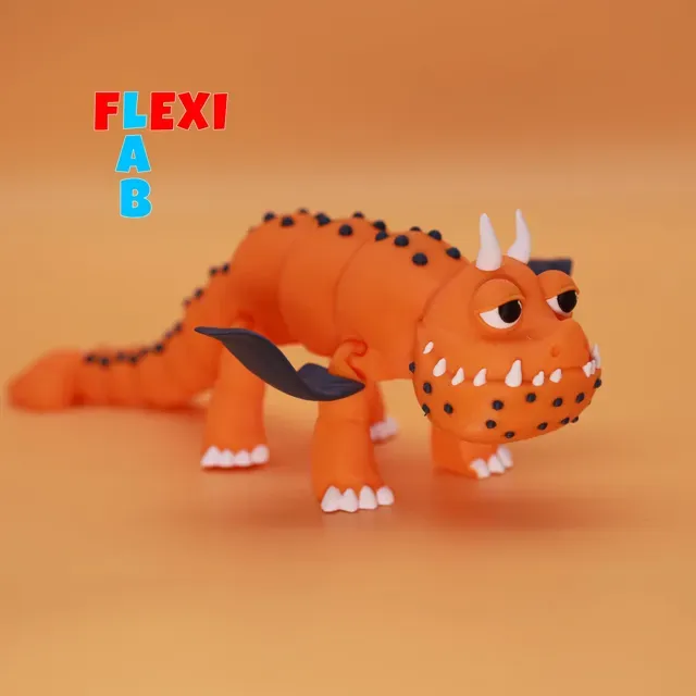 Flexi Dragon Monster with Wings Articulated — Фото 4 из 5