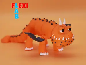 Flexi Dragon Monster with Wings Articulated