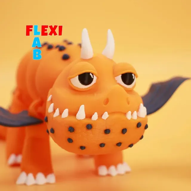 Flexi Dragon Monster with Wings Articulated — Фото 5 из 5