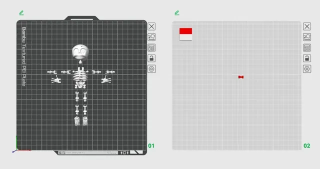 Smiling Mini Skeleton With pookie — Image 3 of 3