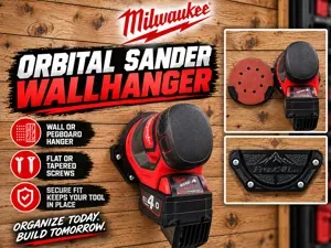 Milwaukee Orbital Sander Hanger / Holder V2