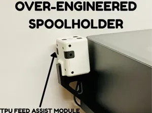 Over-Engineered Spool Holder