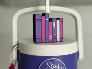 Book Straw Topper