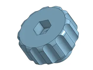Knob for 1/4 inch bolt or nut