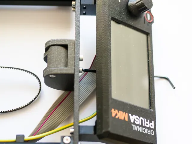 Simple Prusa i3 MK4 Y- Axis belt tensioner (3 mm and 5 mm versions) — Фото 6 из 8