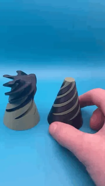 Spiral Cone Fidget – Fast Print — Image 2 of 5