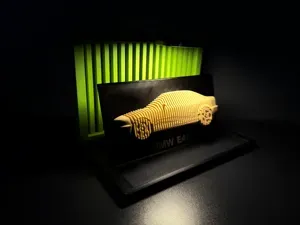 BMW M3 E46 - Vertically layered car model!