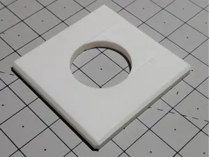Square Split Flange Escutcheon (Multiple Sizes)