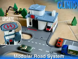 Emergency Rescue Center & Helipad 1:64 / 1:87 Toy