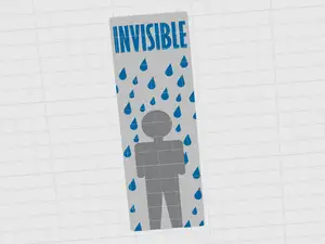 Bookmark - Invisible Book : Eloy Moreno
