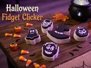 Halloween Fidget Clicker - 5-Pack Set