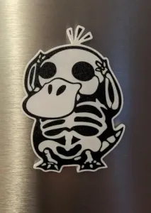 Psyduck Xray Skeleton Magnet