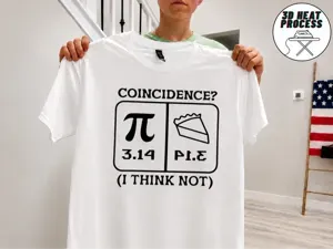 Pie T-Shirt Print