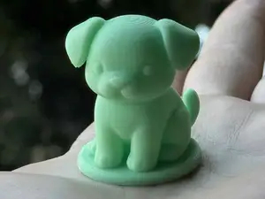 Sitting Puppy Figurine – 24 Min